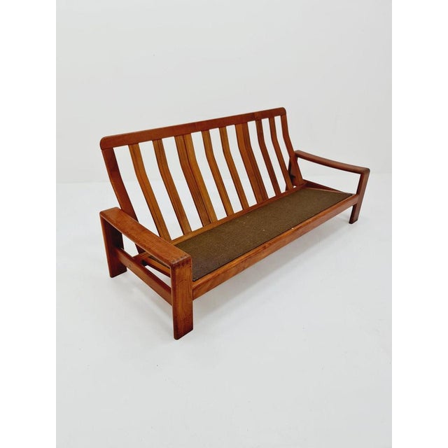 Mid-Century Sofa in Teak by EMC, 1960 For Sale - Image 9 of 11
