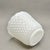 White Vintage White Milk Glass “Dot and Dash” Hobnail Planter With Scalloped Rim For Sale - Image 8 of 9