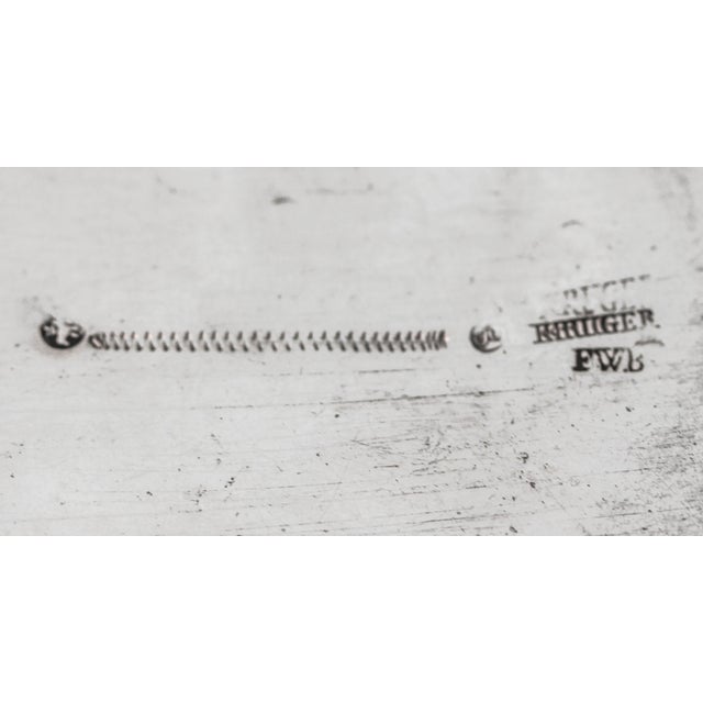 Silver 1910s Sterling Silver Box For Sale - Image 8 of 8