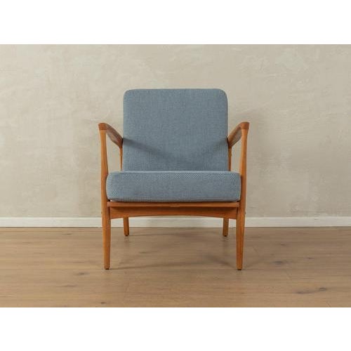 Armchair in Cherry Frame, 1960s For Sale - Image 6 of 9