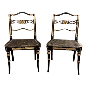 Pair of English Side Chairs