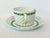 Haviland & Co. 1960s Calais Haviland Limoges Flat Cup & Saucer Set For Sale - Image 4 of 11