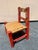 Vintage Mexican Folk Art Children’s Chair For Sale In Charleston - Image 6 of 11