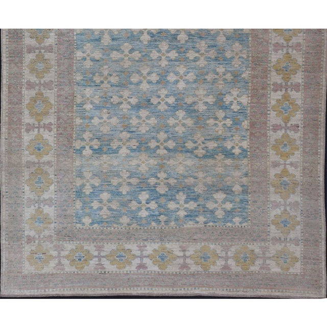 Traditional Keivan Woven Arts Khotan Design Gallery Rug, Wool, Afghan, 8'3 X 15'2 For Sale - Image 3 of 15