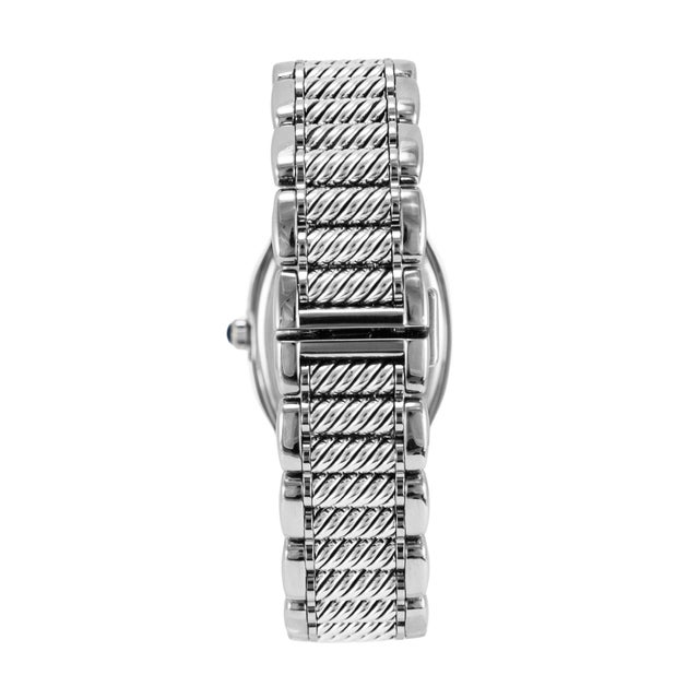 Ladies David Yurman Thoroughbred 31mm T304-XSST Diamond Steel Quartz Watch For Sale In Houston - Image 6 of 9