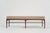 Linear Bench in Natural Wanut Series 60 by Stamford Modern For Sale In New York - Image 6 of 18