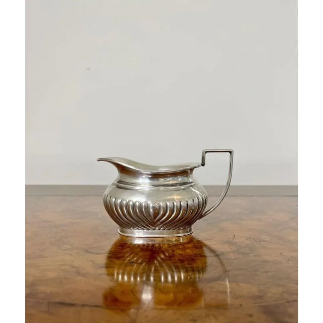 1900 - 1909 Antique Edwardian Tea Set, 1900, Set of 3 For Sale - Image 5 of 9