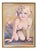 Nude, Young Woman in a Bikini, 1970s, Oil Painting on Cardboard, Framed For Sale