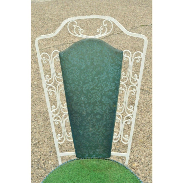 Vintage Antarenni Woodard Andalusian Style Wrought Iron ...
