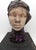 Metal Large Brutalist Bust Sculpture with Amethyst by Marc D'haenens, 1970s For Sale - Image 7 of 17
