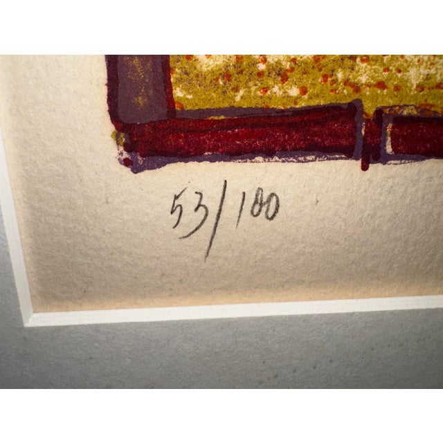 “Abc Delta” Original S/N Lithograph by John Franklin Koenig 1975 For Sale In Seattle - Image 6 of 9