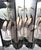 Art Deco Style Six-Panel Silver Leaf Crane Screen, Hong Kong, Circa 1980 For Sale - Image 15 of 18