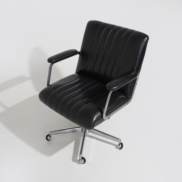 Tecno Office Chair by Osvaldo Borsani for Tecno, 1960s For Sale - Image 4 of 14