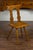 English English 1850s Oak Chair with Pierced Back, Carved Inscription and Wooden Seat For Sale - Image 3 of 12