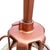 Metal 1950s Mid Century Modern Holophane Pendant Ceiling Light Copper-Tone Finish For Sale - Image 7 of 8