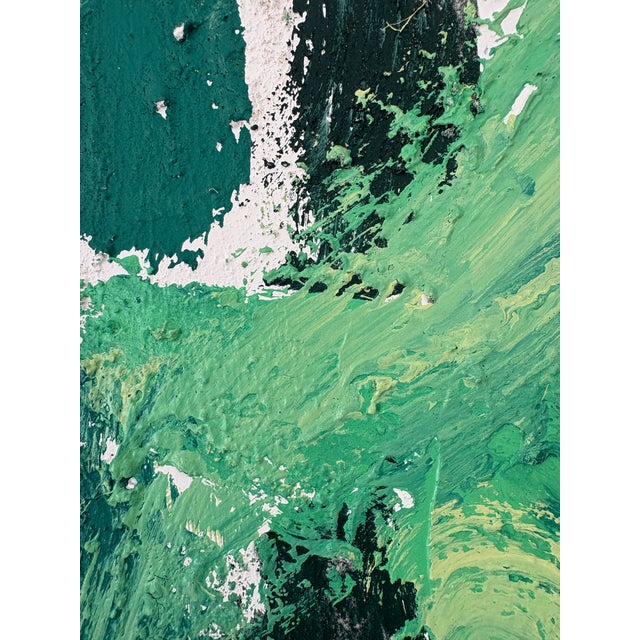 2020s Large Abstract Acrylic Painting For Sale - Image 5 of 6