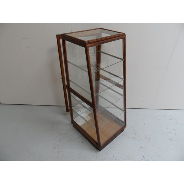 Antique Bakery Display Cabinet in Oak, 1890s For Sale - Image 9 of 14
