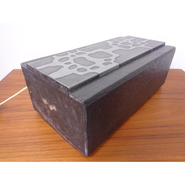 Brutalist Table Lamp from Temde, Switzerland, 1960s For Sale - Image 15 of 18