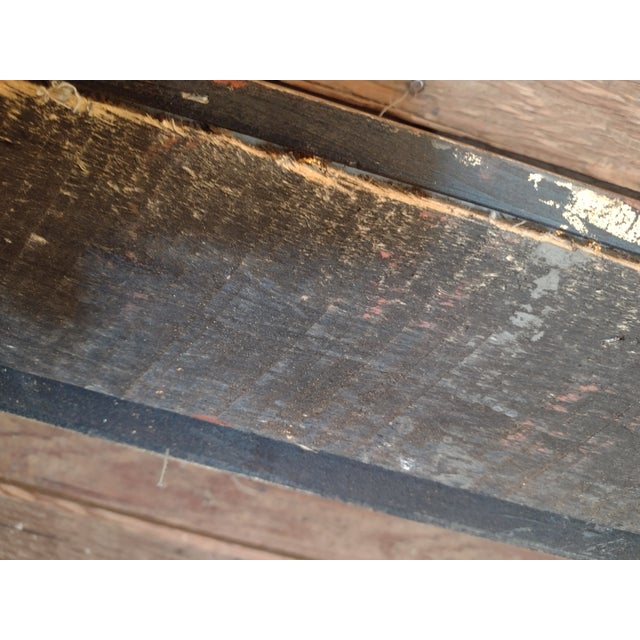 Vintage Large and Grande Gold Gilded Rococo, Clamshell Art Frame For Sale - Image 10 of 11