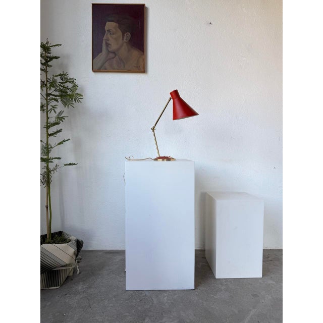 Diabolo Desk Lamp from Aluminor, 1950s For Sale - Image 3 of 18