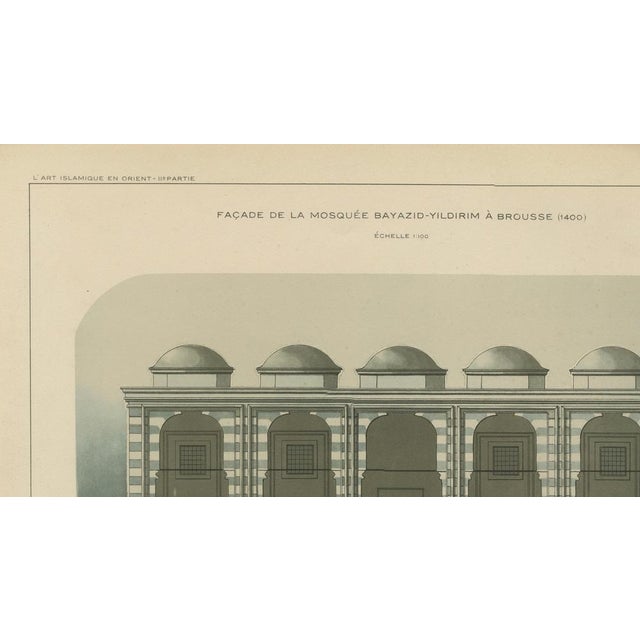 Blue Alexandre M. Raymond, Bursa (Bayezid Yıldırım), 1924, Paper For Sale - Image 8 of 10