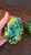 1960s Inarco E2604 Green Majolica-Style Fruit Salt and Pepper Shakers — Pair For Sale - Image 12 of 14