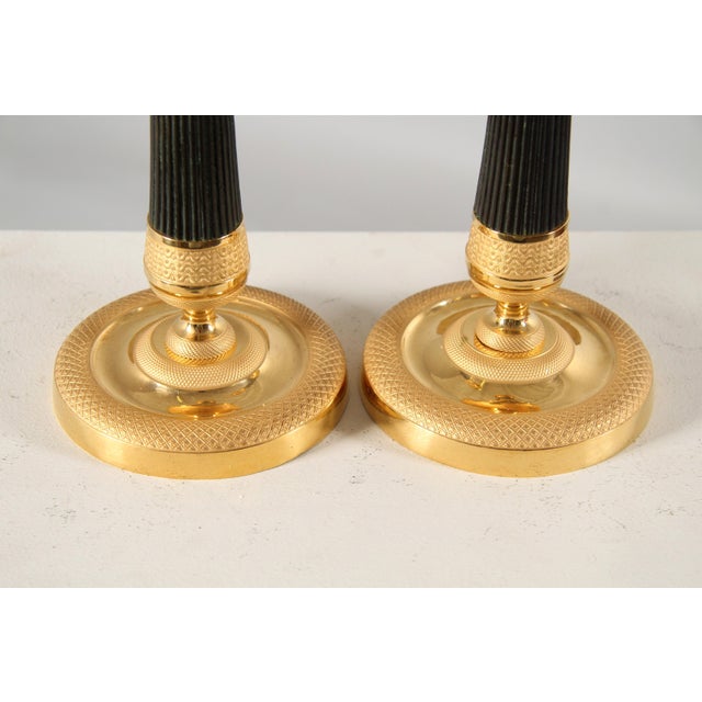 Traditional 19th Century French Candlesticks, Set of 2 For Sale - Image 3 of 7
