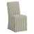Stoffer Home x Cloth & Company Lindy Slipcover Dining Chair in Jane Stripe Laurel For Sale