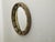 Glass English 1900s Silver Leaf Beaded Convex Bullseye Mirror with Ebonized Accents For Sale - Image 7 of 9
