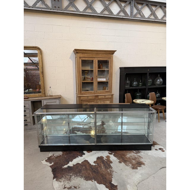 Black Vintage Haberdashery Counter, 1950s For Sale - Image 8 of 18