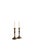 Antique French Fluted Brass Candlesticks, 1800s, Set of 2 For Sale - Image 5 of 5
