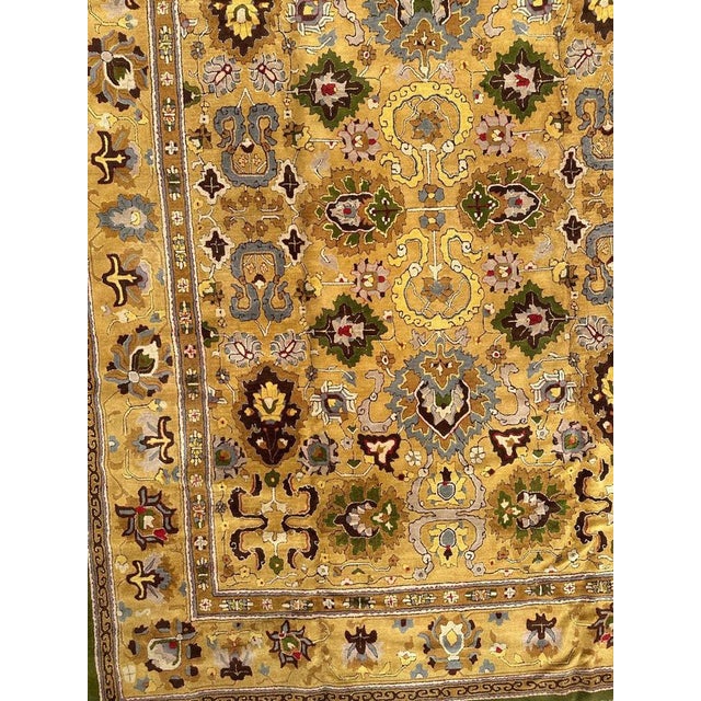 Large Mid-Century French Janus Rug, 1950s For Sale - Image 3 of 18