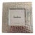 Croc Embossed Silver Vintage Neiman Marcus Picture Frame For Sale