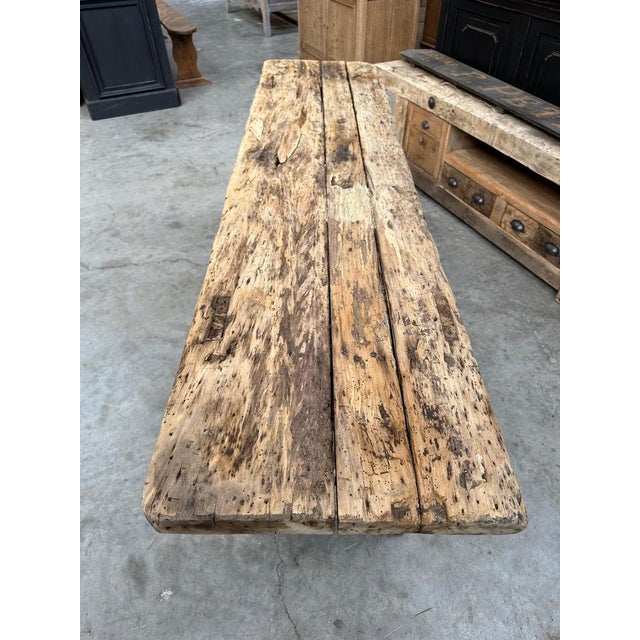 Brutalist Console, Early 20th Century For Sale - Image 9 of 12