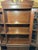 Mid 20th Century 19th-Century Style Solid Wood Curio Cabinet — Tall Display Case With Glass Door & Shelving For Sale - Image 5 of 12