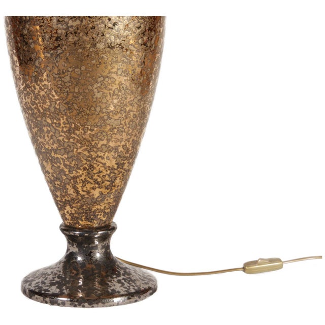 Vintage Ceramic Table Lamps, 1980, Set of 2 For Sale - Image 4 of 9