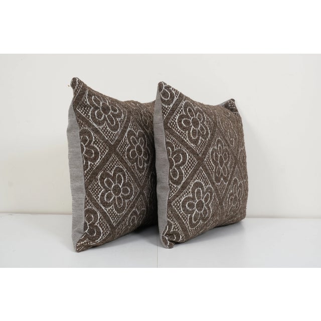 Handmade Turkish Kilim Pillow • Decorative Pillow Vintage Rug Pillow • Pair Pillow Handwoven Vintage Kilim Pillow • Throw...