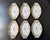 Antique Handpainted Nippon Porcelain Salt Cellars, Set of Six For Sale - Image 12 of 17