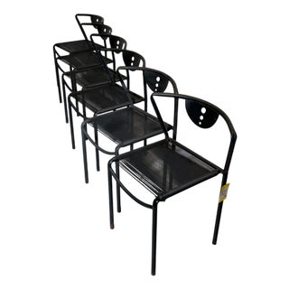 Spaghetti Dining Chairs by Giandomenico Belotti, Italy, 1970s, Set of 6 For Sale