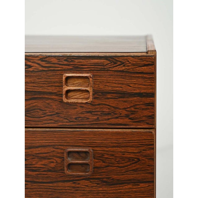 1950s Danish Chest of Drawers with Rosewood Effect from Denka, 1950s For Sale - Image 5 of 11
