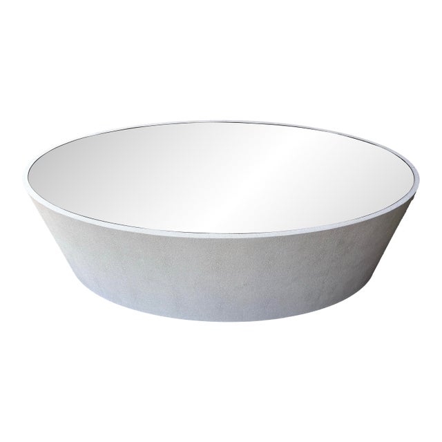 Cara Oval Coffee Table by Made Goods For Sale