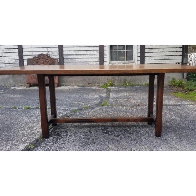 1950s Mid Century DualWood Butcher Block Dining Table Chairish