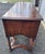 Circa 1860's walnut sideboard, William and Mary style. Four barley twist legs with bun feet in the front and two legs of...
