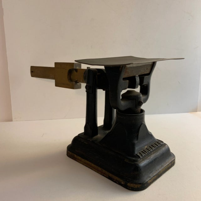 1890 Fairbanks Iron and Brass Postal Scale For Sale - Image 9 of 9
