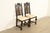 Berkey & Gay Berkey & Gay Antique English Jacobean Carved Walnut Side Chairs or Dining Chairs, Pair For Sale - Image 4 of 14