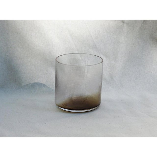 Glass Raw Forrest Glassware by Milena Kling, Set of 4 For Sale - Image 7 of 8