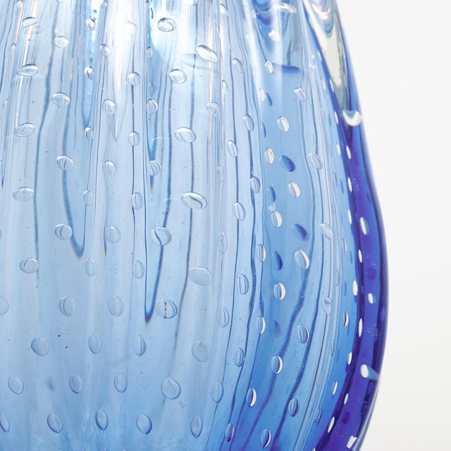 Blue Murano Pendant For Sale - Image 9 of 10