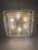 Square Ice Glass Ceiling Lamp from Kaiser Leuchten, 1970s For Sale - Image 5 of 18