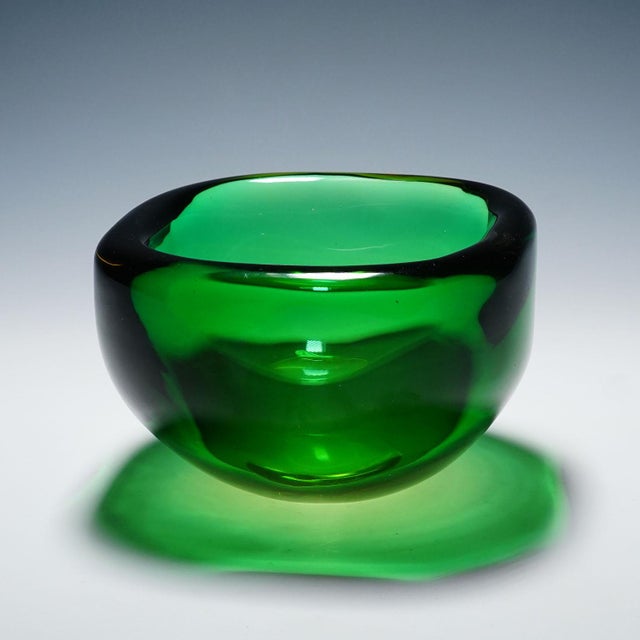 Seguso Vetri d'Arte Vintage Art Glass Bowl by Seguso Murano 1960s For Sale - Image 4 of 7