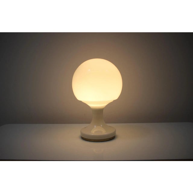 Mid-Century Czech All Glass Table Lamps, 1970s For Sale - Image 4 of 9